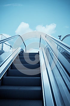 Escalator to the sky