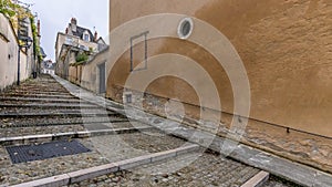 Escalier de la petite Echelle, Rue des Pavillons, old town of ChÃ¢teauroux