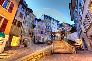 Escaliers du Marche, Lausanne, Switzerland