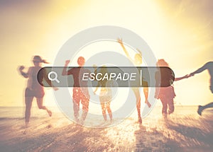 Escapade Journey Dream Freedom Travel Adventure Concept