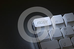 Escape Key Close-Up