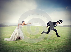 Escape from marriage photo