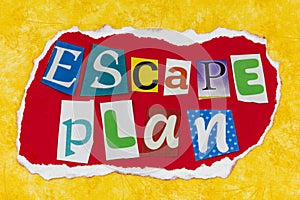 Escape plan evacuation safety disaster health strategy