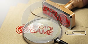 Escape Room, Adventure Game Concept