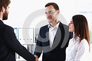 Escort service interpreter works with transaction