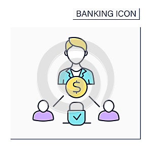 Escrow color icon