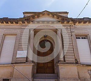 Old argentine school building photo