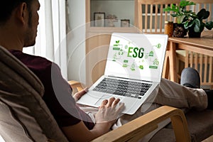 ESG environmental social governance policy for modish business