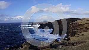 Eshaness cliffs, Shetland