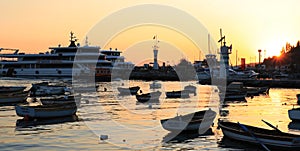 Eskihisar Coast During Sunset