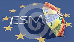 ESM rescue parachute for the eurozone photo