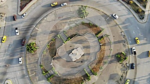 Esmeraldas roundabout top view