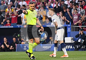 Slovenian FIFA referee Damir Skomina