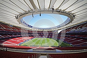 General view of Wanda Metropolitano Stadium