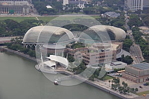 Esplanade or Theatres on the Bay, Singapores performing arts ven photo