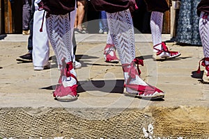 Espardenya is a piece of light wool made of natural fibers with a single piece of cane, esparto fiber. These sandals are very photo