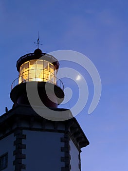 Espichel Lighthouse at dusk