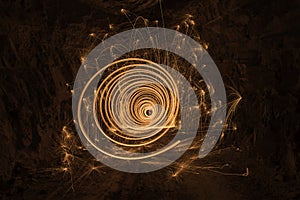 Espiral de fuego photo