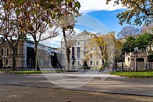 Esplanade Charles de Gaulle in Montpellier, France