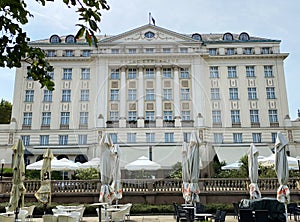 Esplanade Hotel building in Zagreb, Croatia / Zgrada hotela Esplanade u Zagrebu, Hrvatska