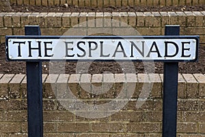 The Esplanade in Shanklin, on the Isle of Wight