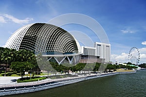 Esplanade theatres on the bay singapore photo