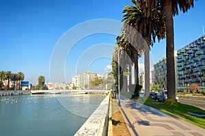 Esplanade in Vina del Mar, Chile photo