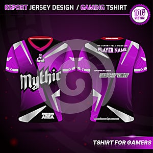 Esport Tshirt Vector Illustration for Gaming