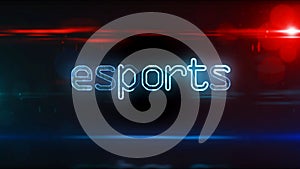 Esports abstract concept 3d illustration photo