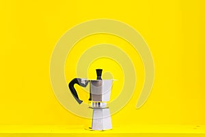 espesso coffee pot design photo