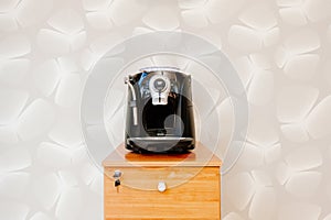 Espresso, cappuccino and americano coffee maker machine