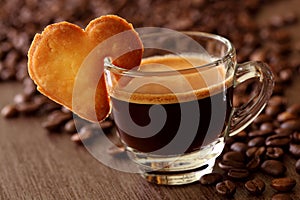 Espresso coffee photo