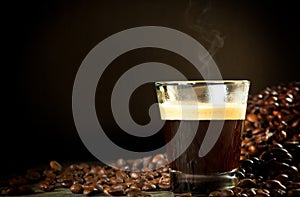 Espresso and coffee grain