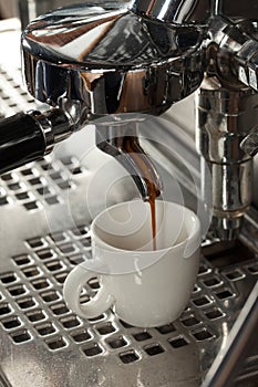 Espresso coffee machine