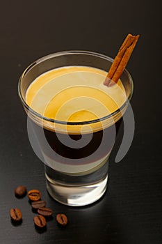 Espresso with condenced milk