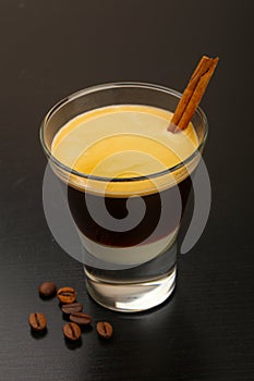 Espresso with condenced milk