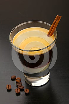 Espresso with condenced milk