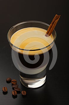 Espresso with condenced milk