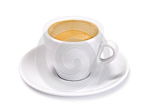 Espresso cup isolated photo