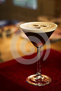 Espresso expresso coffee martini cocktail