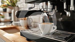 The Espresso Machine Craft.AI generated image