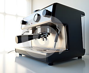 Espresso Machine Isolated on White