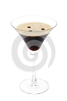 Espresso martini isolated photo
