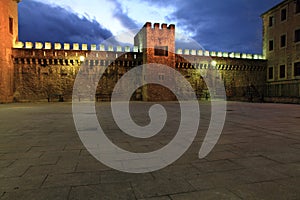 Esquivel palace and walls Vitoria