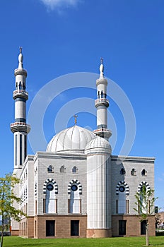 Essalam mosque in the Dutch city Rotterdam