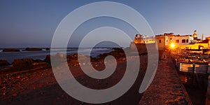 Essaouira Castle night scenes