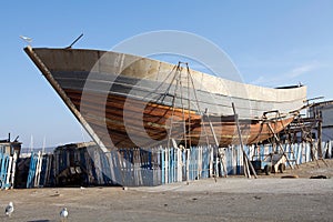 Essaouira harbour docks