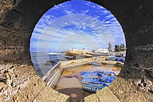 Essaouira Morocco Fishing Harbor