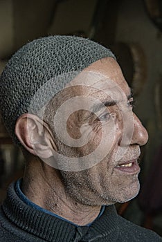 Moroccan Man, Middle aged Carpenter