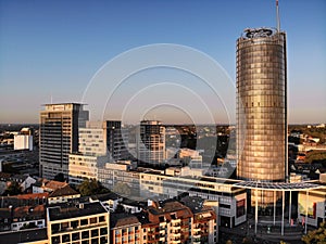 Essen skyline in Germany